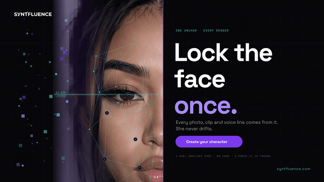 Syntfluence is an AI influencer platform