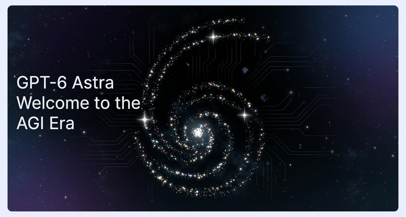 Open Ai's GPT 6 Astra Claims the AGI Era Has Begun
