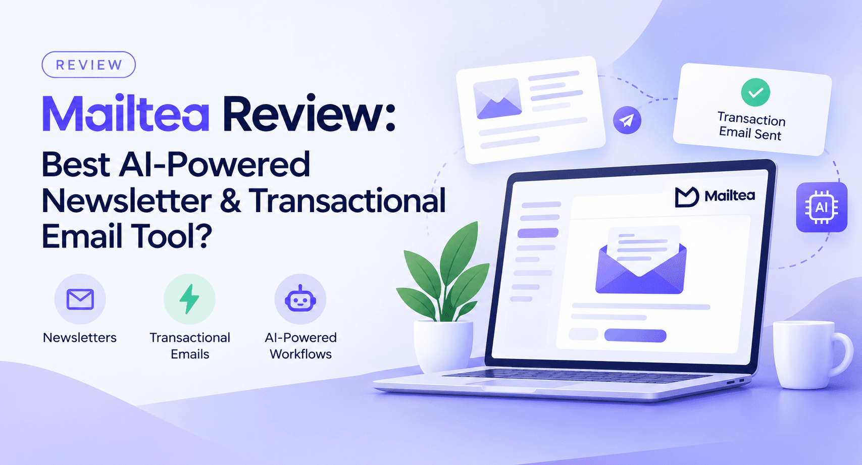 Mailtea Review  Best AI Powered Newsletter & Transactional Email Tool?