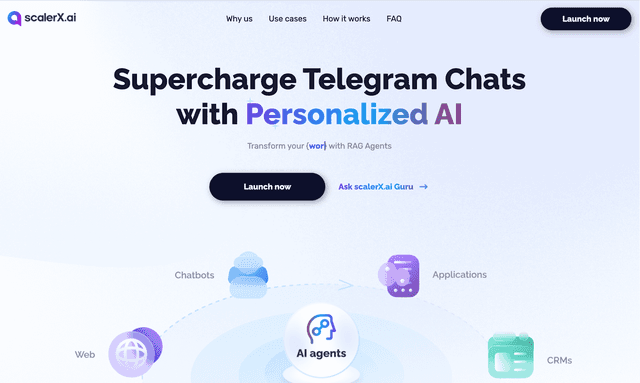 Scaler X.ai: Supercharge Telegram Chats with Personalized AI