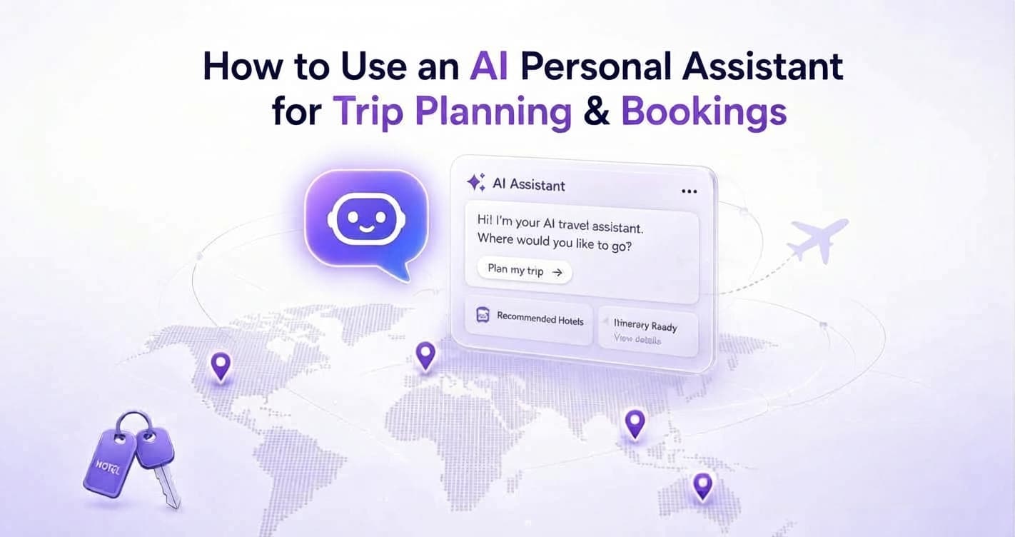 How to Use an AI Personal Assistant for Trip Planning and Bookings