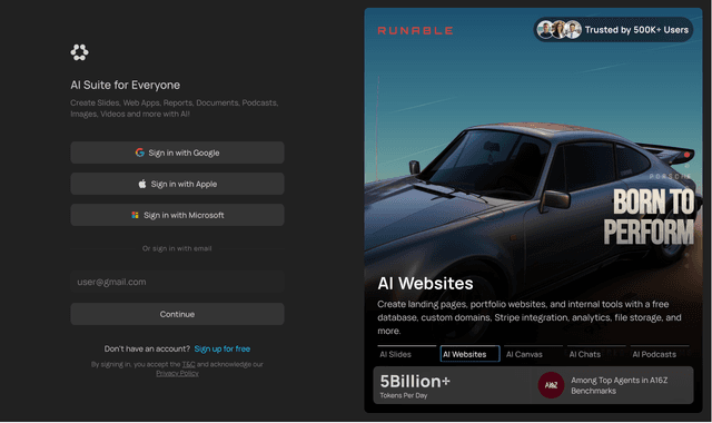 Runable: General AI Agent for Every Task