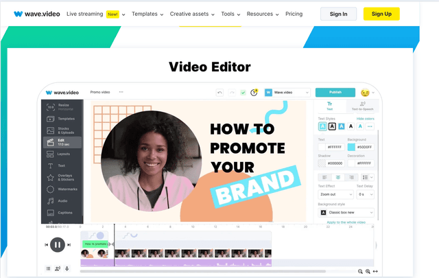 Wave Video :Easiest platform to make and record videos