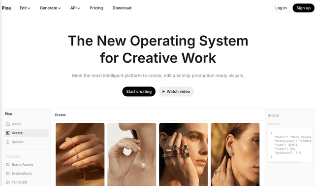 Pixa: The New Operating System for Creative Work