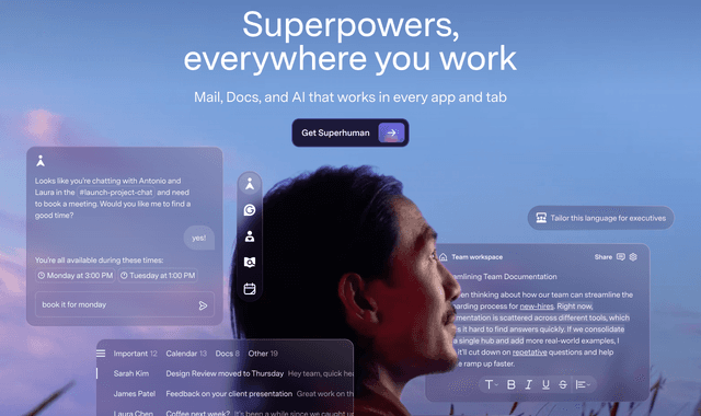 Superhuman is an AI-powered productivity platform
