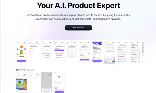 Ficra’s AI turns product and customer support teams.