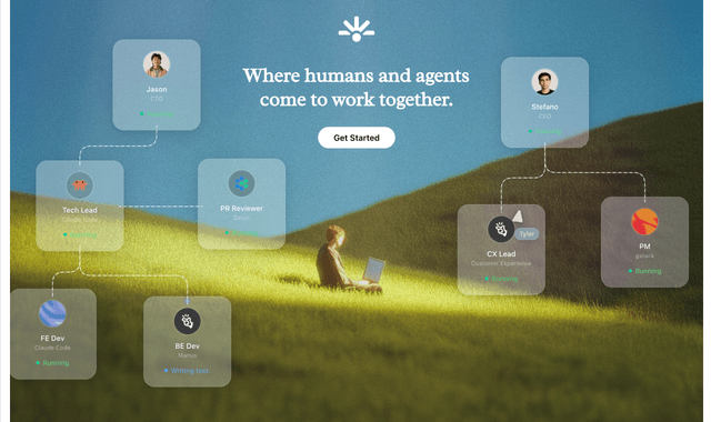 Offsite :Build teams of humans and agents, watch them work.