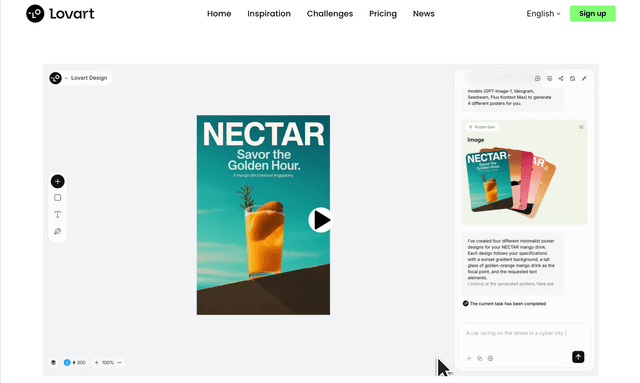 Lovart AI the design agent