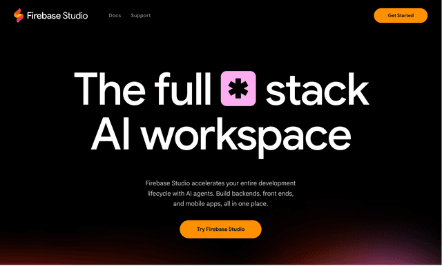Firebase: The full stack AI workspace