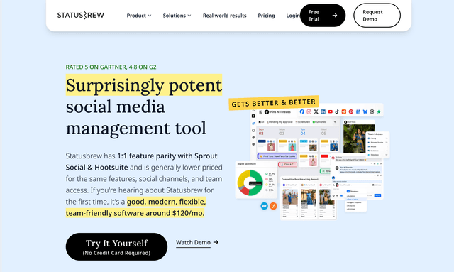 Statusbrew: Surprisingly potent social media management tool