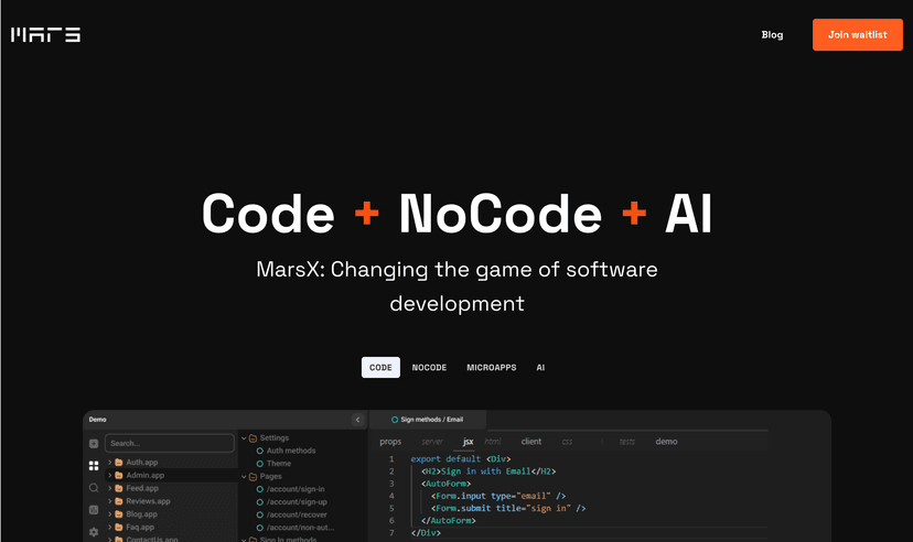 MarsX.dev