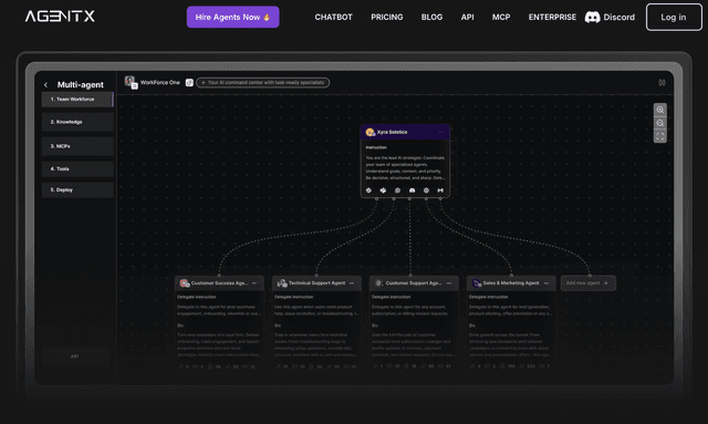 Agent X :Build Multi-Agent Workforce