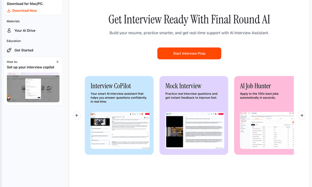 Get Interview Ready With Final Round AI