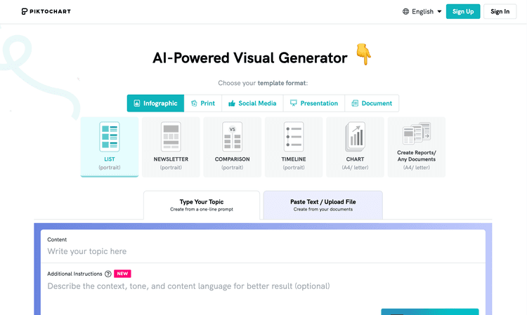 Piktochart
