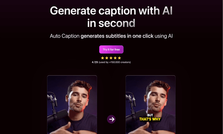 Autocaption.io