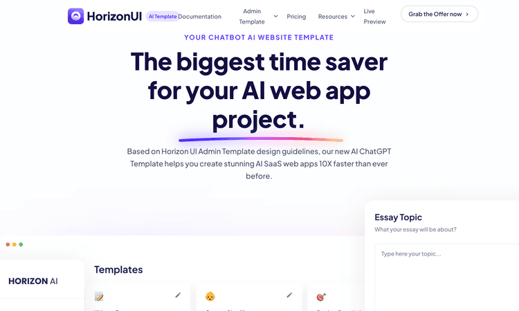 Horizon AI Template