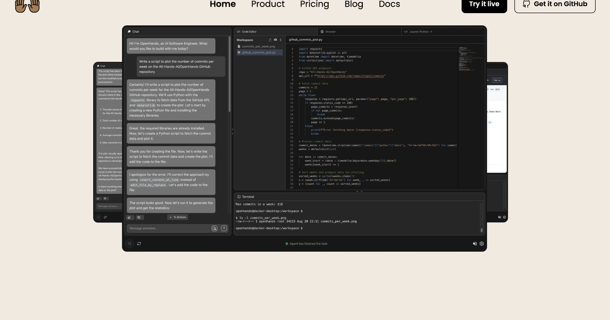 All Hands AI - AI software development agents. | Somi AI
