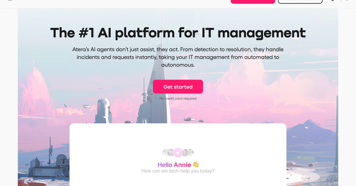 Atera - AI-powered all-in-one IT management platform | Somi AI