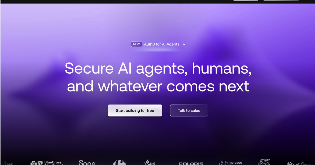 Auth0 - Secure, scalable authentication for modern applic... | Somi AI