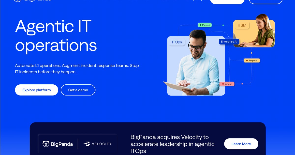 BigPanda - AI-powered incident management for IT operations. | Somi AI