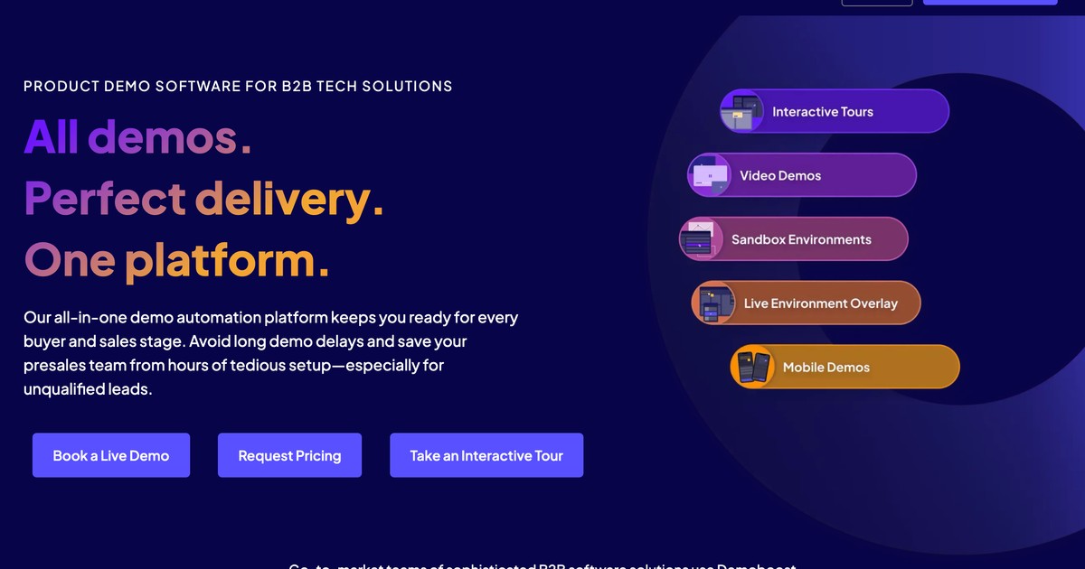 Demoboost - Create interactive product demos that engage,... | Somi AI