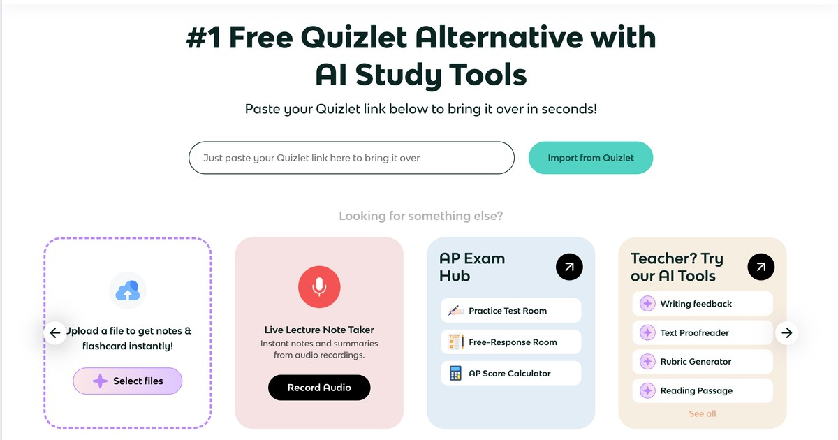 Knowt - AI notes that study for you. | Somi AI