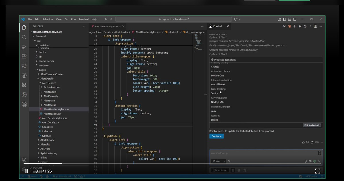 Kombai - AI agent built for frontend development | Somi AI
