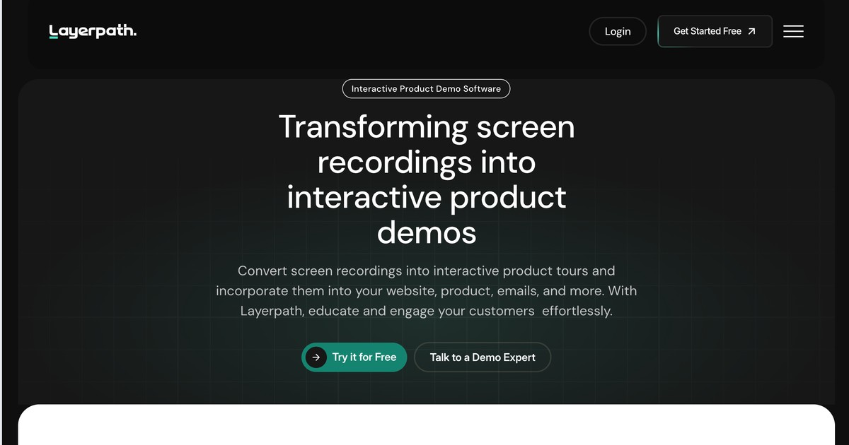 Layerpath - AI-powered interactive demo platform. | Somi AI