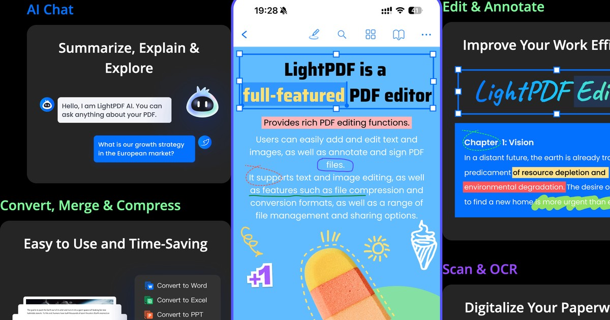 LightPDF - All-in-one PDF solution for editing, convertin... | Somi AI