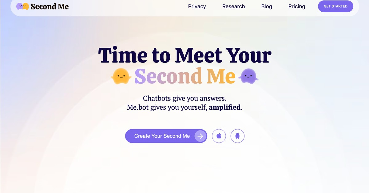 Me.bot - Your second me, amplifying your voice and ideas. | Somi AI