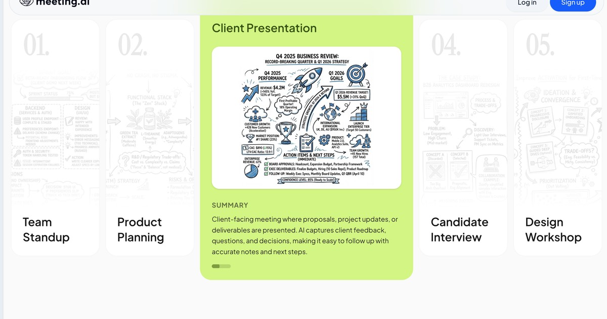 Meeting AI - Turn meetings into mind maps and summaries | Somi AI