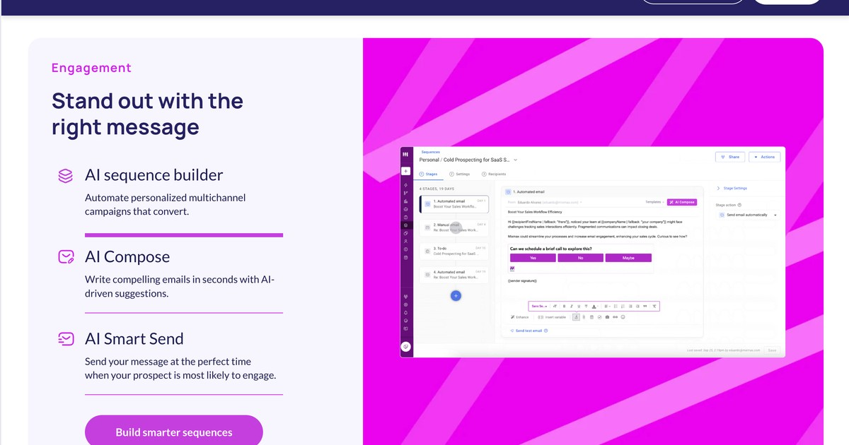 Mixmax - The easiest-to-use sales engagement platform bui... | Somi AI