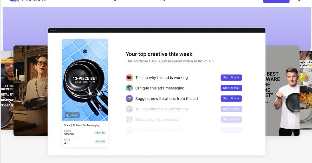 Motion APP - AI-powered creative analytics. | Somi AI