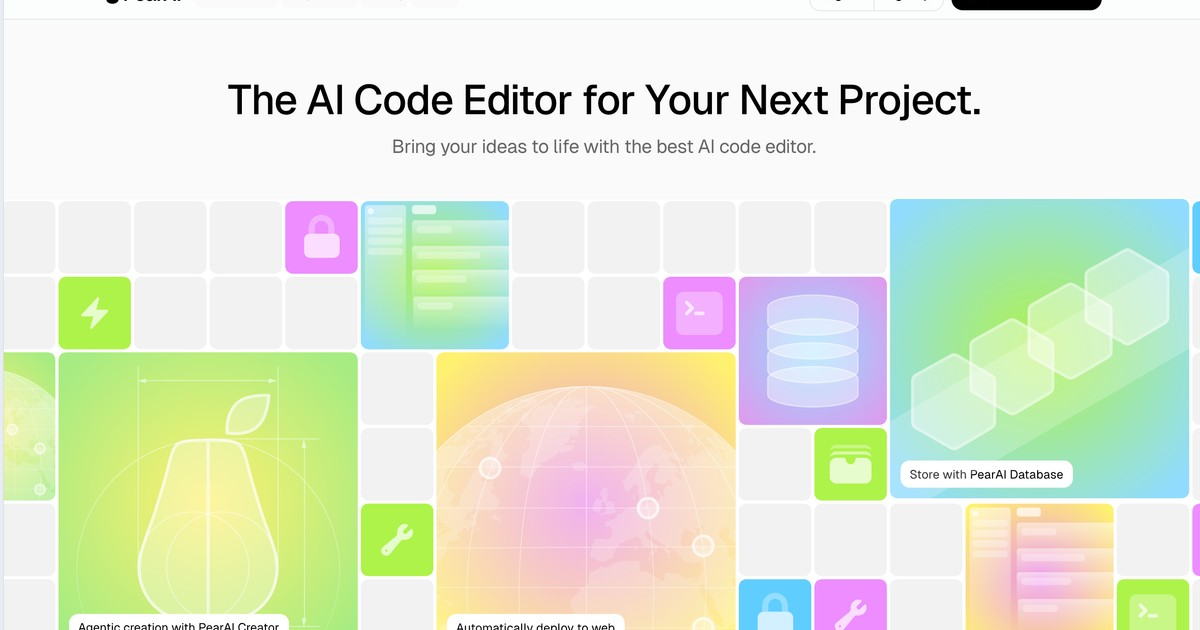 PearAI - The AI code editor for your next project. | Somi AI