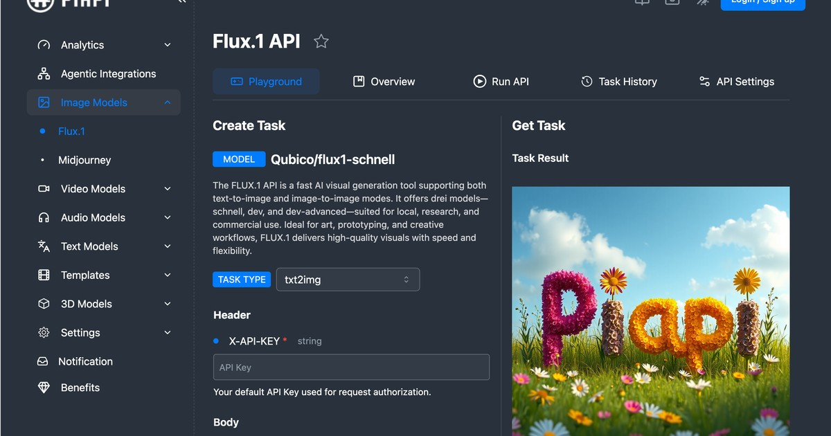 PiAPI - Your central hub for generative AI APIs. | Somi AI