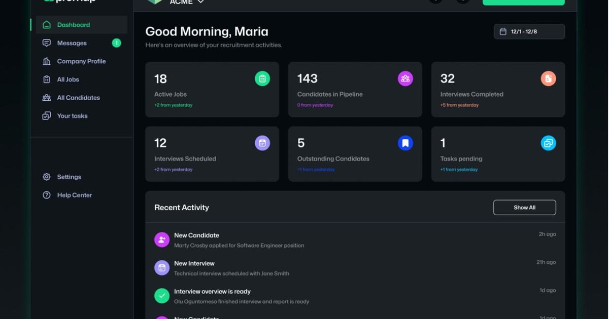 Promap - Hire top talent faster with AI-powered recruitment. | Somi AI