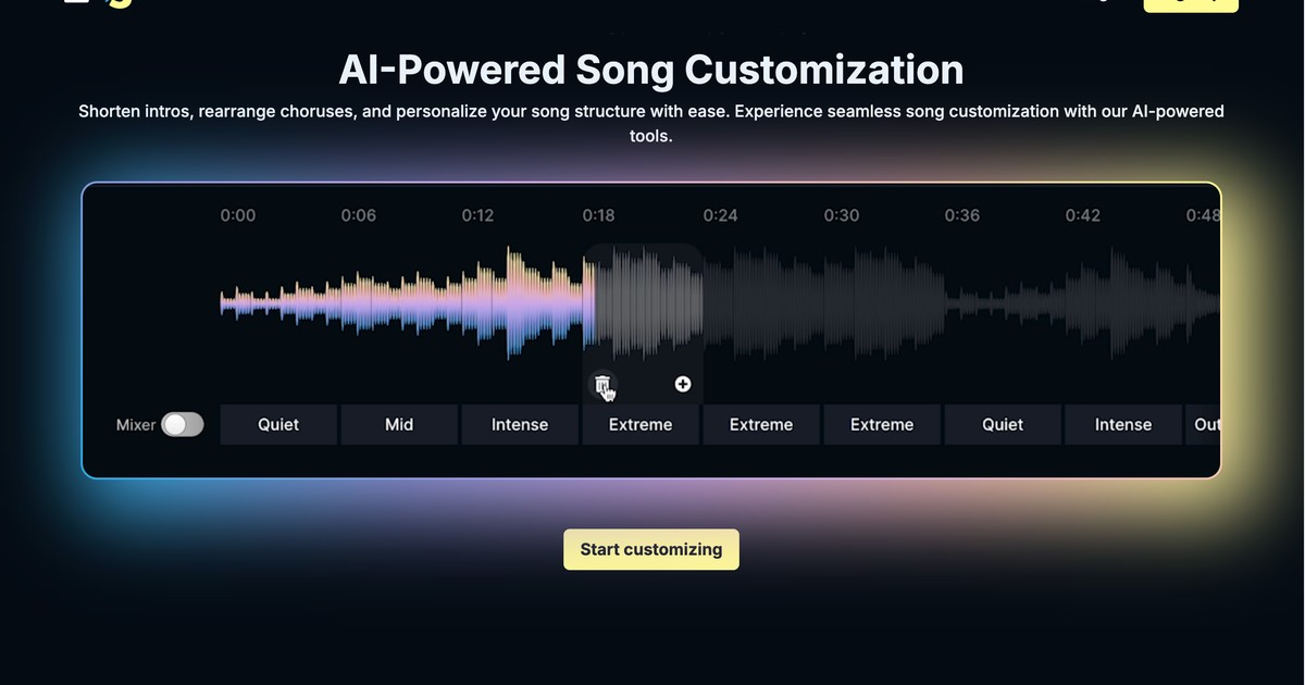 Soundraw - AI music generator for royalty-free tracks | Somi AI