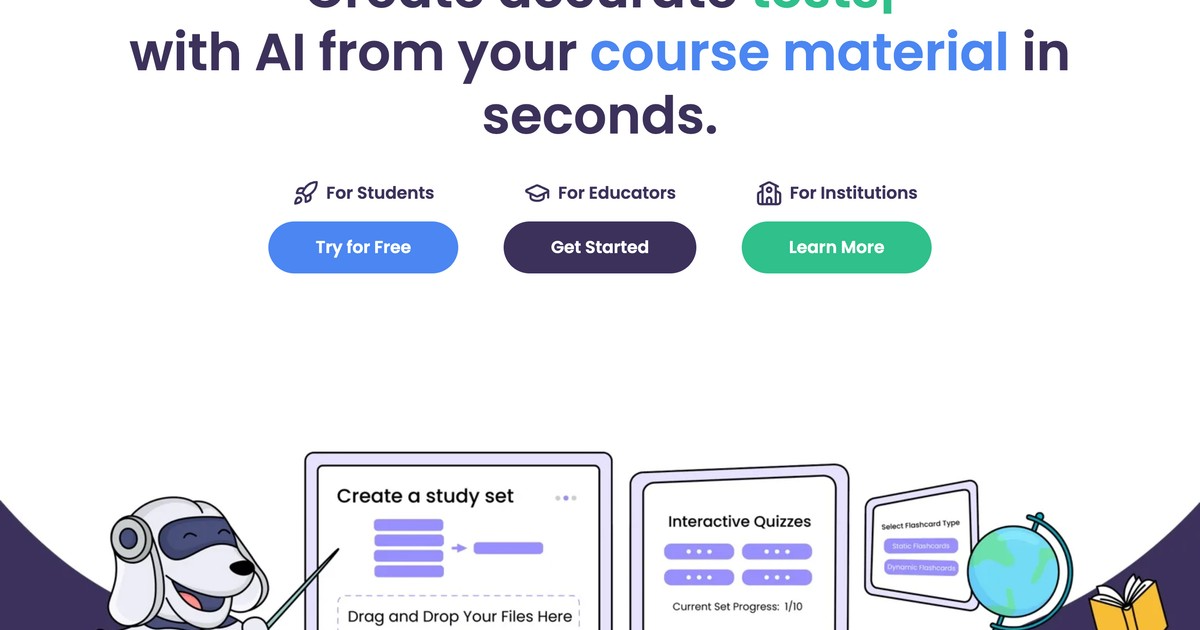 StudyFetch - From notes to knowledge—instantly. | Somi AI