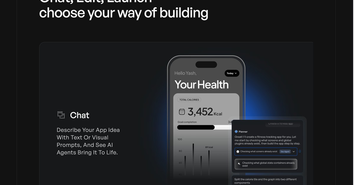 Tile - AI-backed mobile app development platform. | Somi AI