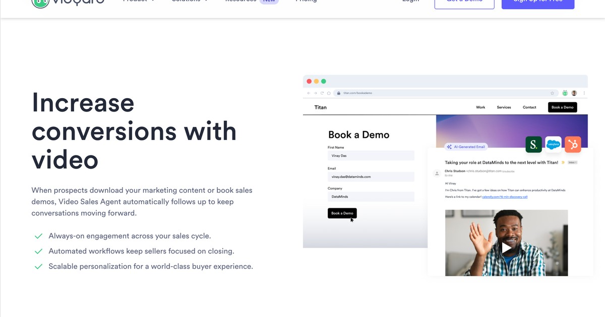 Vidyard - Turn views into value with AI video messaging. | Somi AI