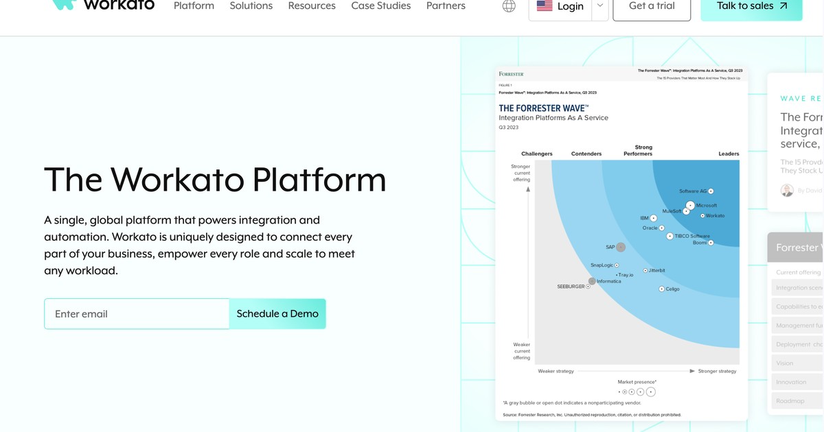 Workato - One platform for intelligent integration & work... | Somi AI